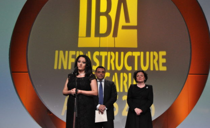 ИНФРА ХОЛДИНГ с награда от Infrastructure Bulgaria Awards 2016